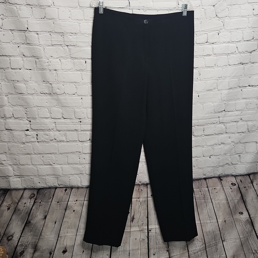 Nina Raynor Black Straight Leg Pants Size 40
